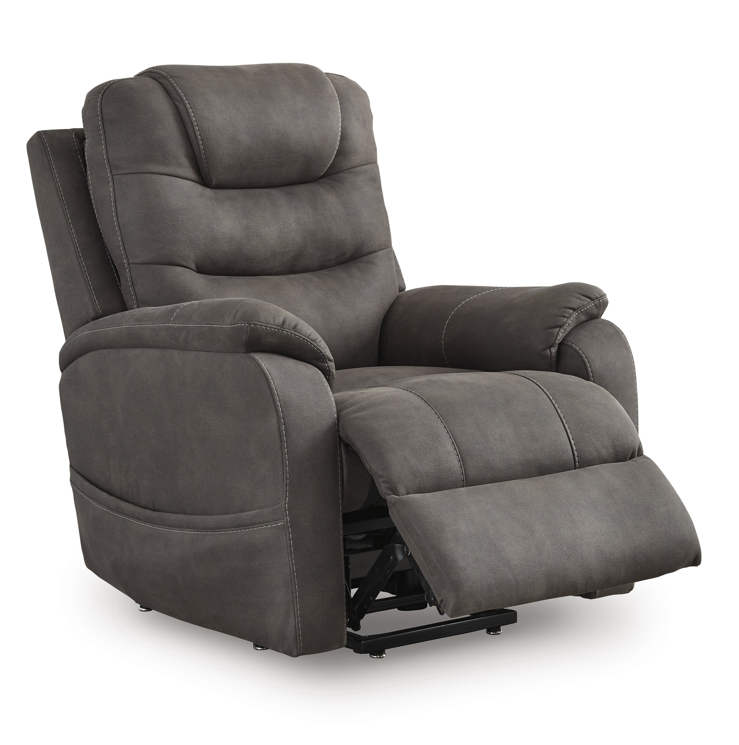 Snowfield Faux Leather Power Lift Recliner