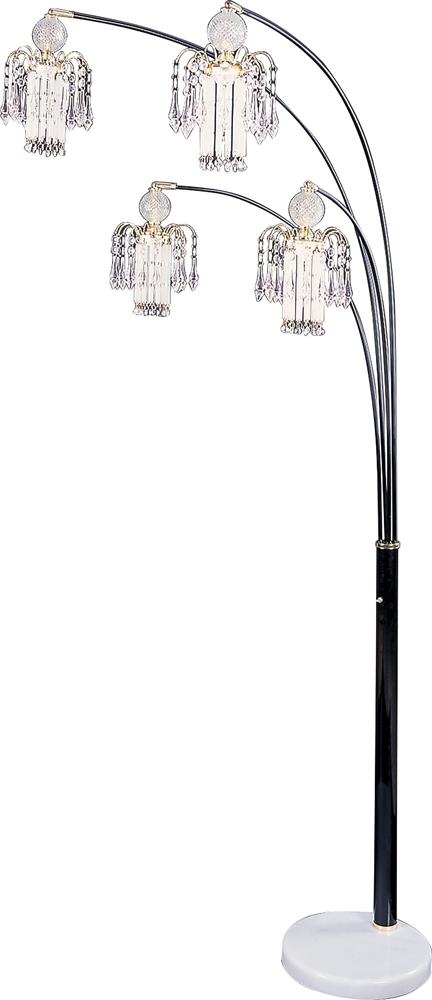 Maisel Floor Lamp with 4 Staggered Shades
