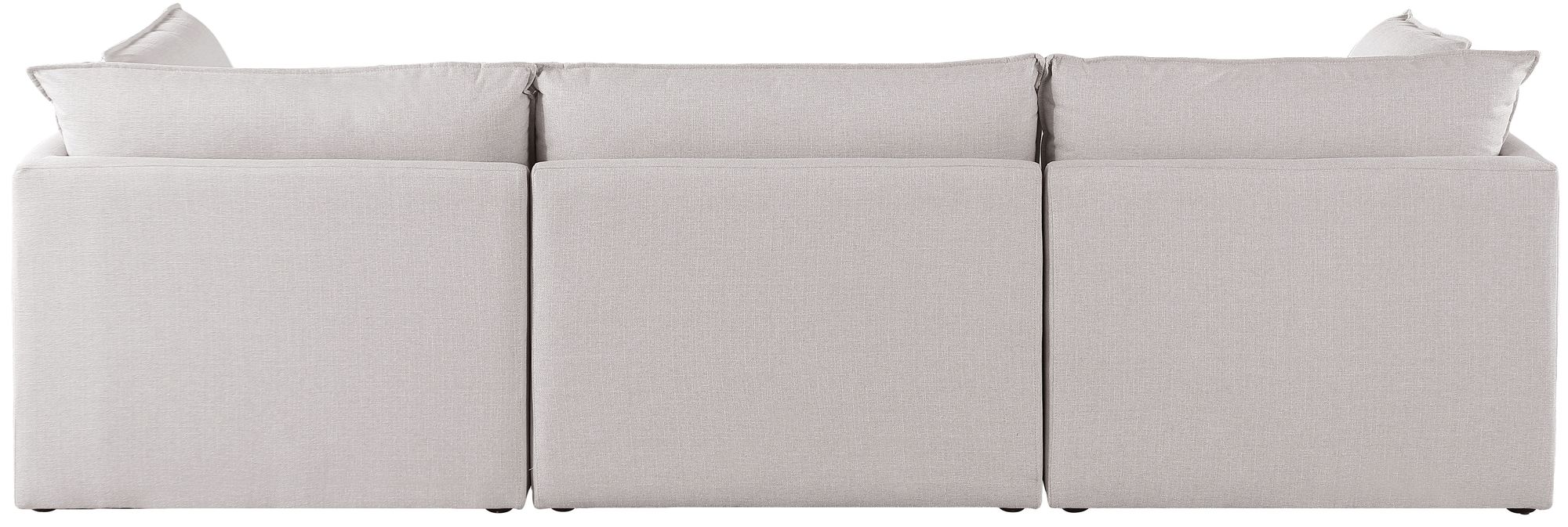 Mackenzie 120" Linen Modular Sofa
