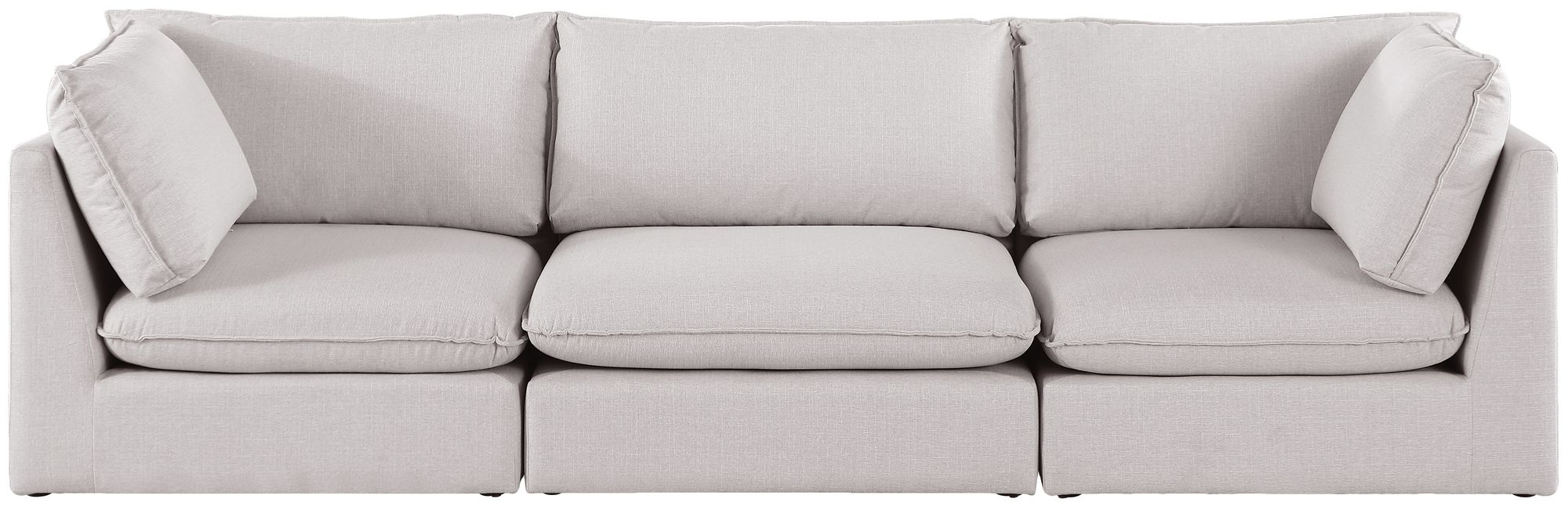 Mackenzie 120" Linen Modular Sofa