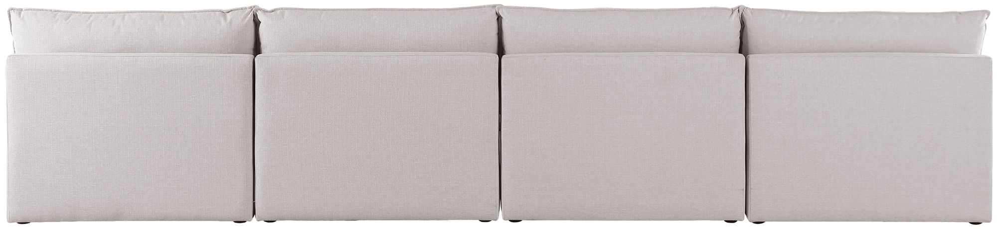 Mackenzie 160" Linen Armless Modular Sofa