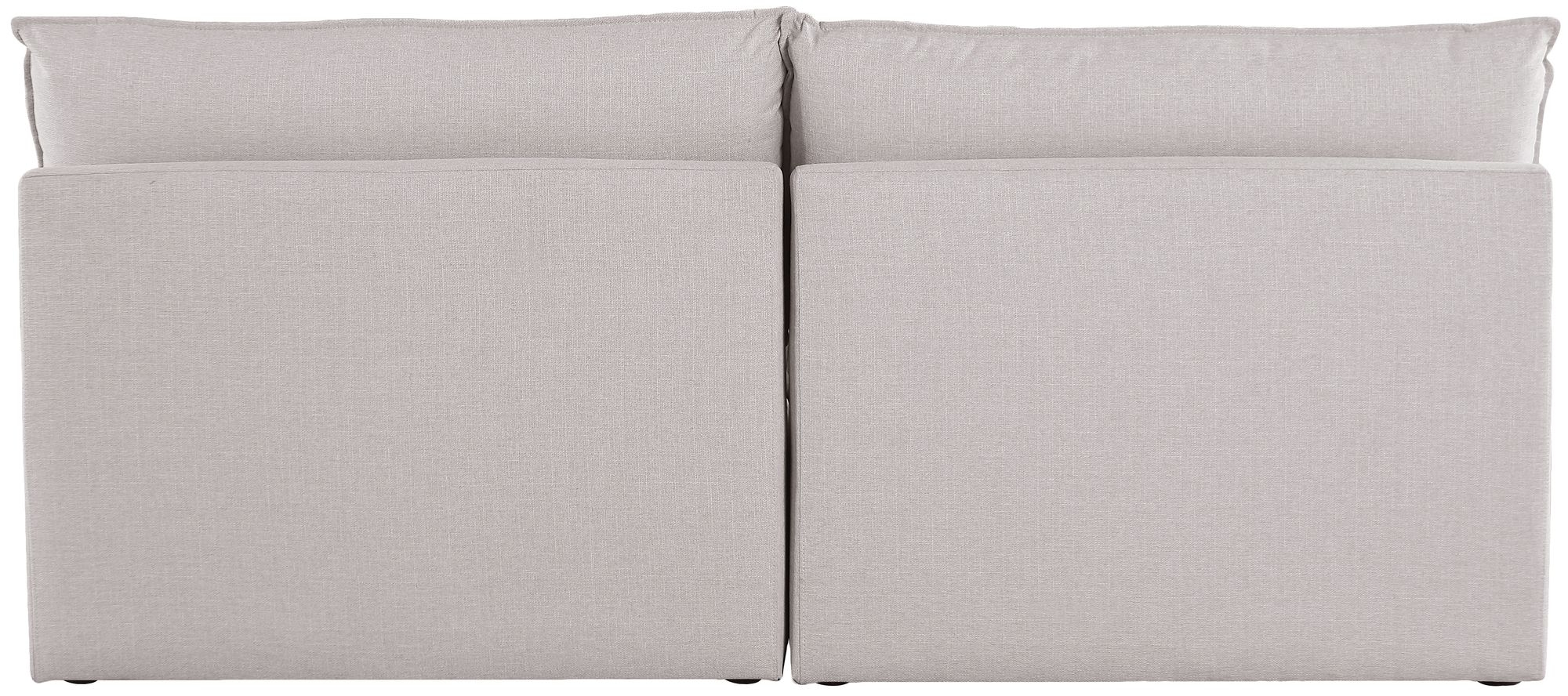 Mackenzie 80" Linen Armless Modular Sofa