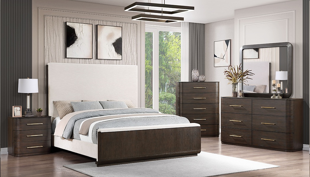 Blake Contemporary Framed Bedroom Mirror