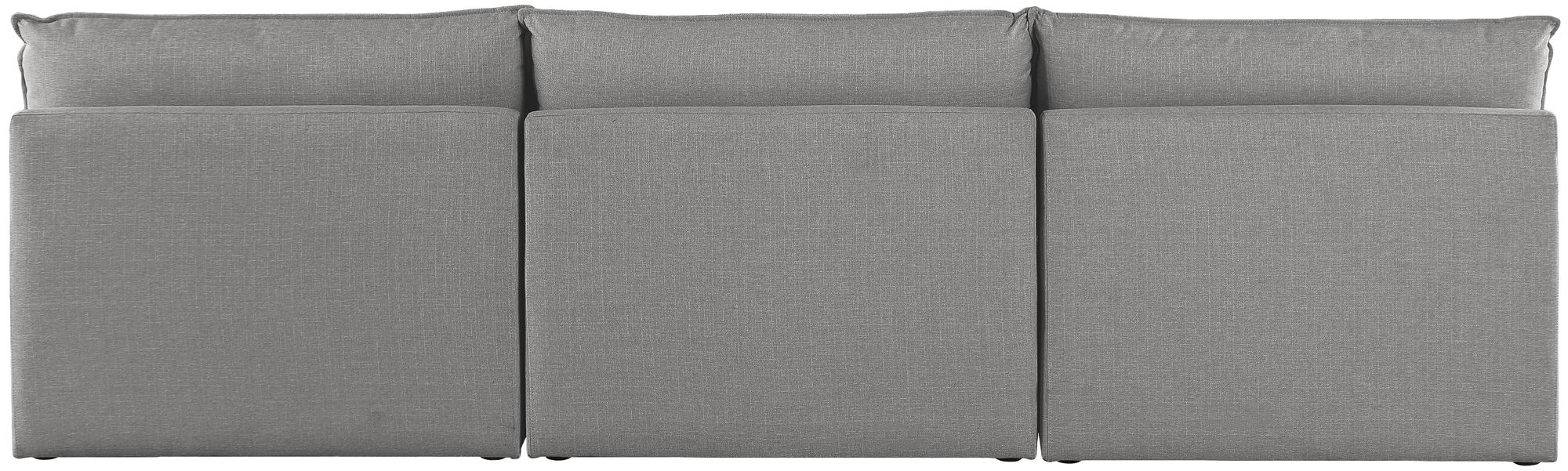 Mackenzie 120" Linen Armless Modular Sofa