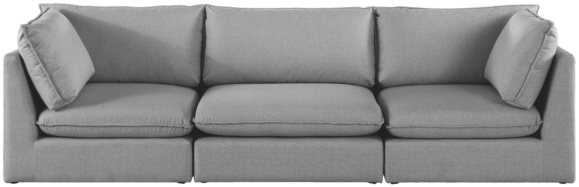 Mackenzie 120" Linen Modular Sofa