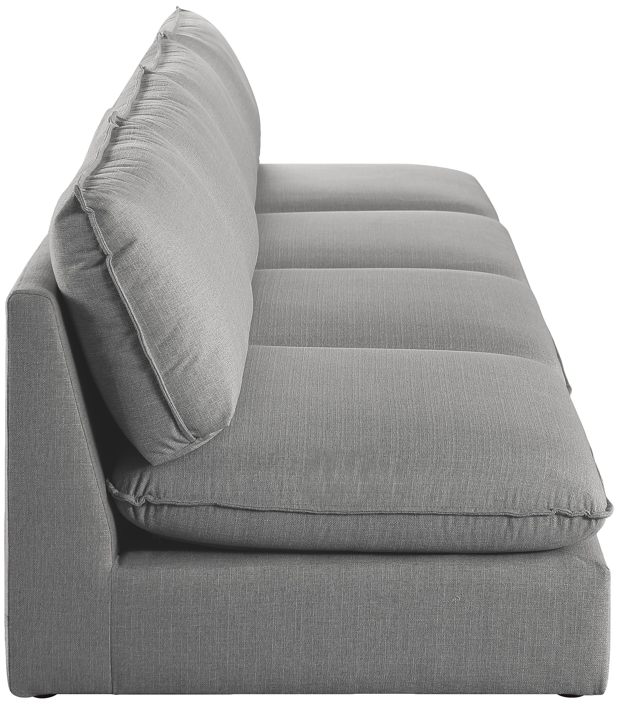 Mackenzie 160" Linen Armless Modular Sofa