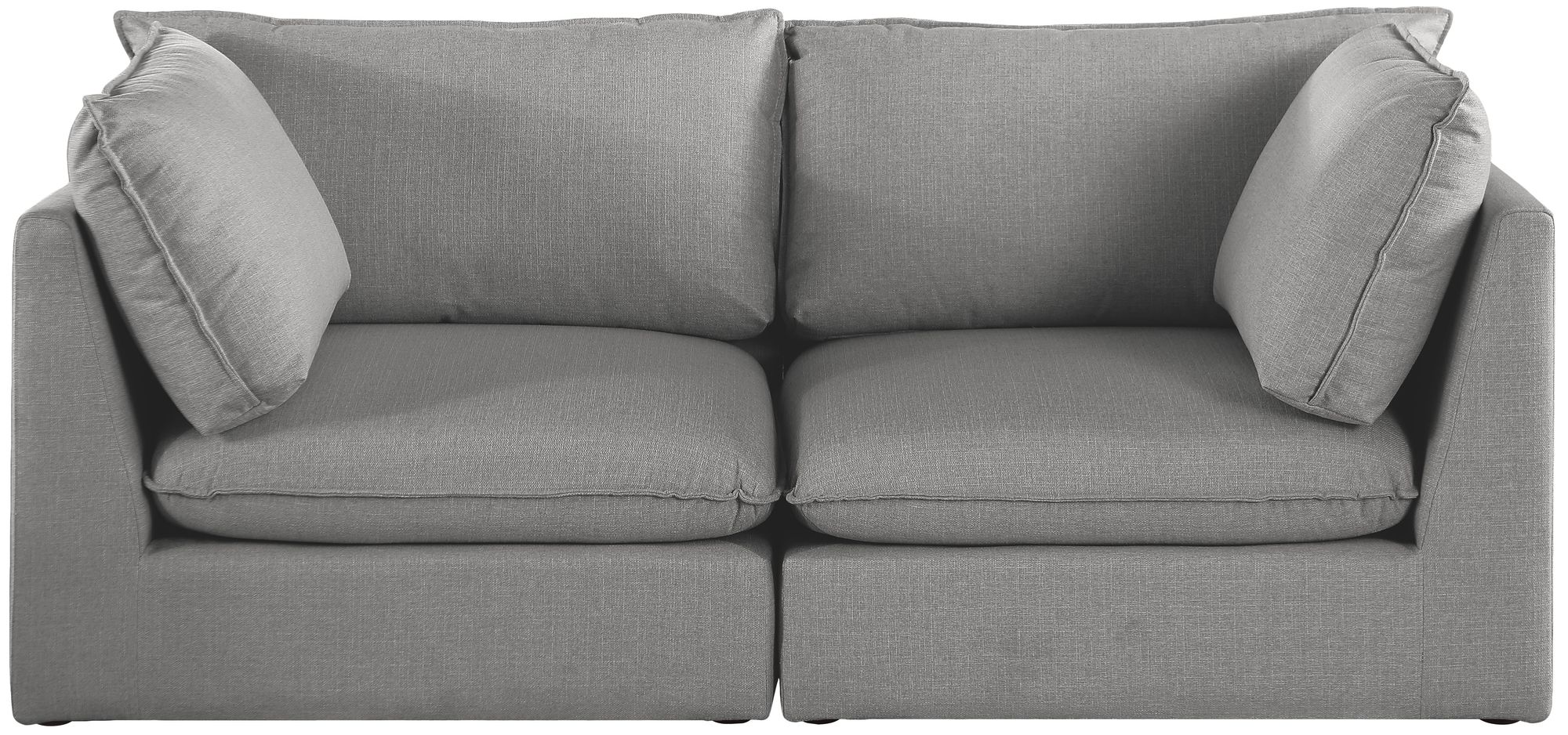 Mackenzie 80" Linen Modular Sofa