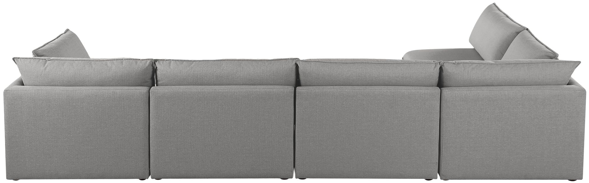 Mackenzie 160" 5-Piece Linen Modular Corner Sectional