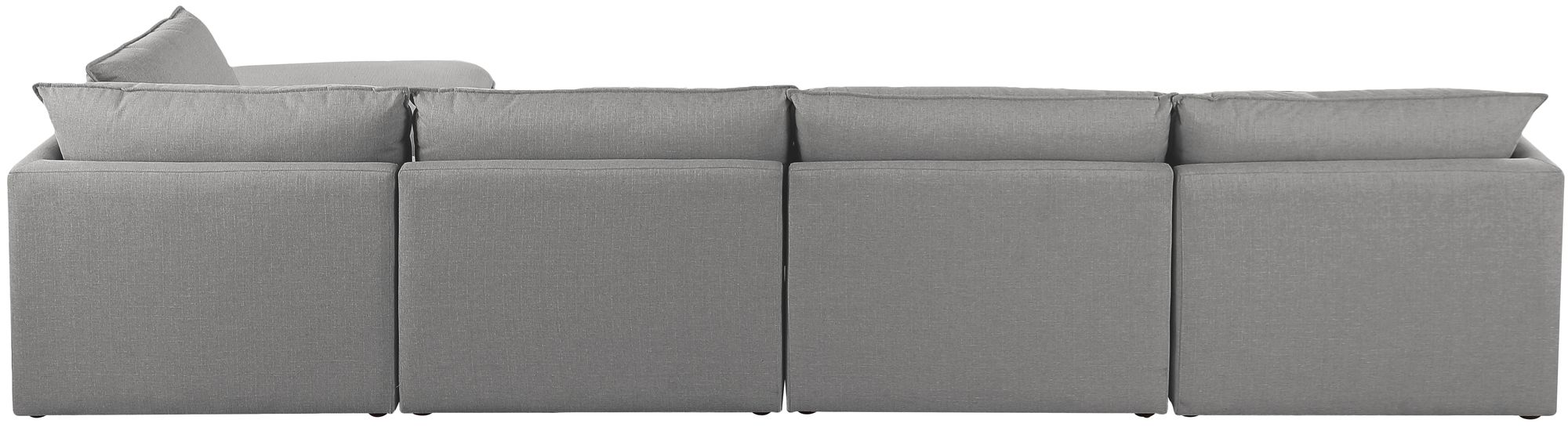 Mackenzie 160" 5-Piece Linen Modular Sectional