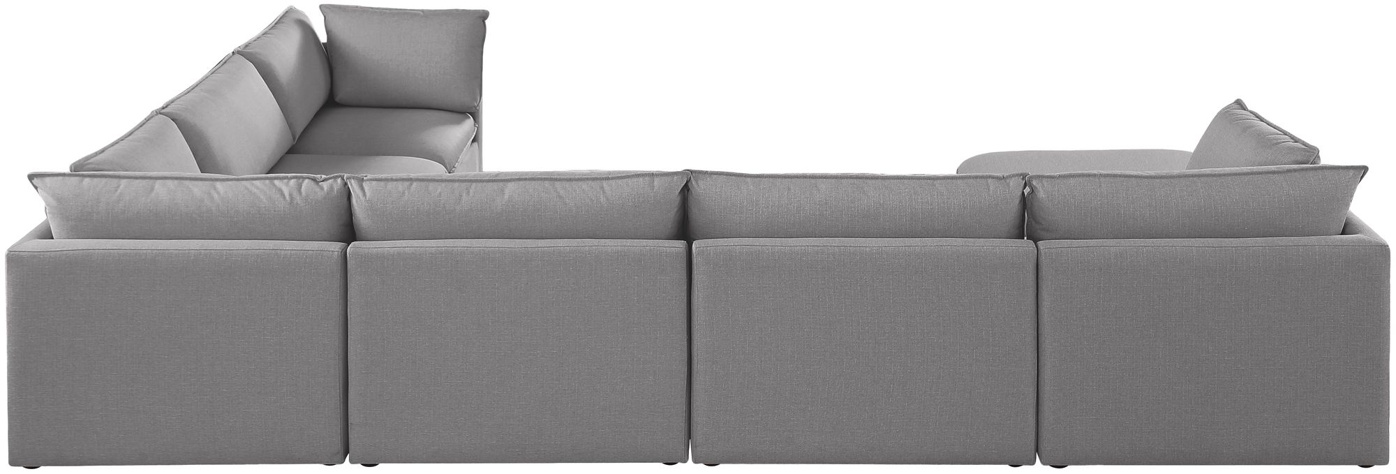 Mackenzie 160" 7-Piece Linen Modular Sectional