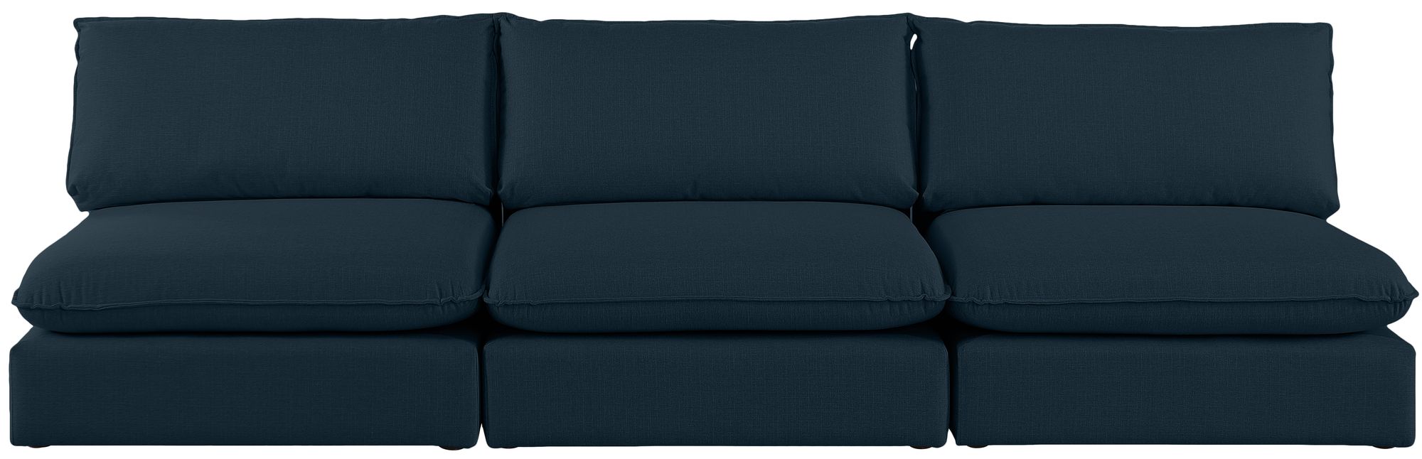 Mackenzie 120" Linen Armless Modular Sofa