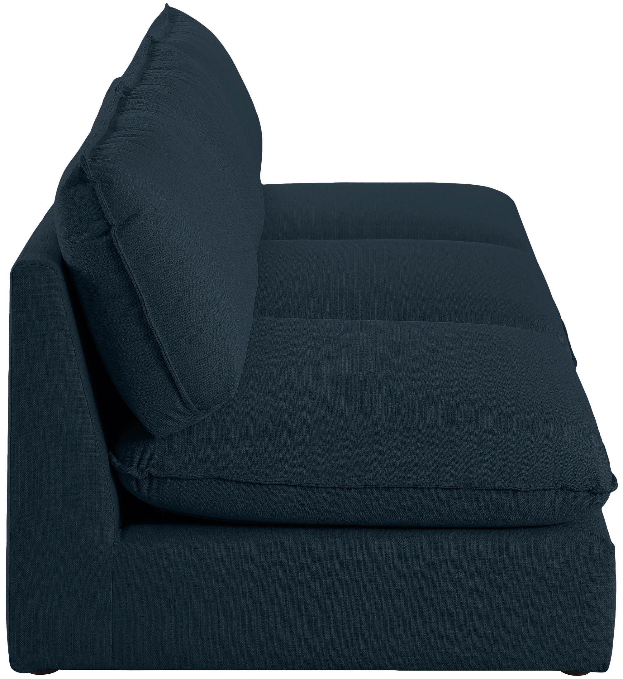 Mackenzie 120" Linen Armless Modular Sofa
