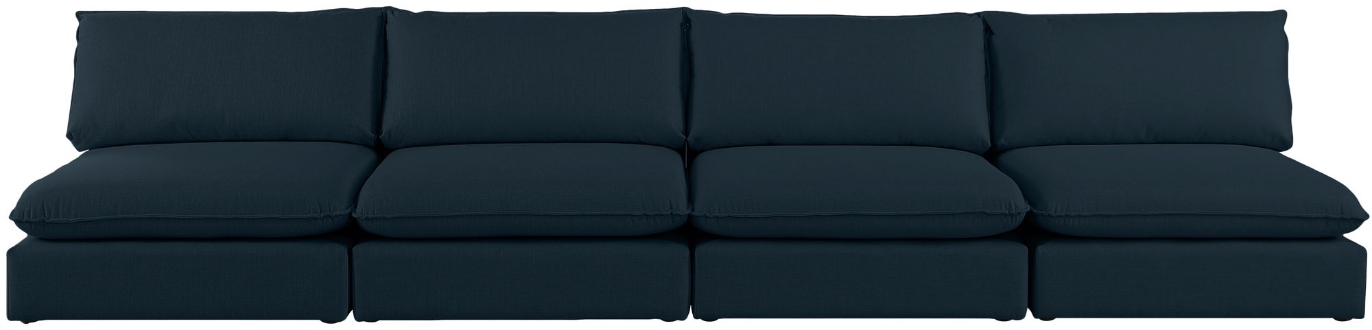 Mackenzie 160" Linen Armless Modular Sofa