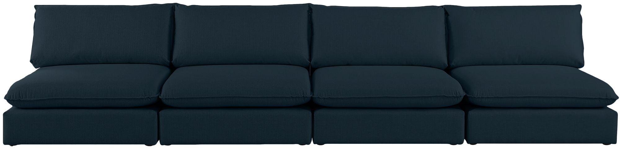 Mackenzie 160" Linen Armless Modular Sofa