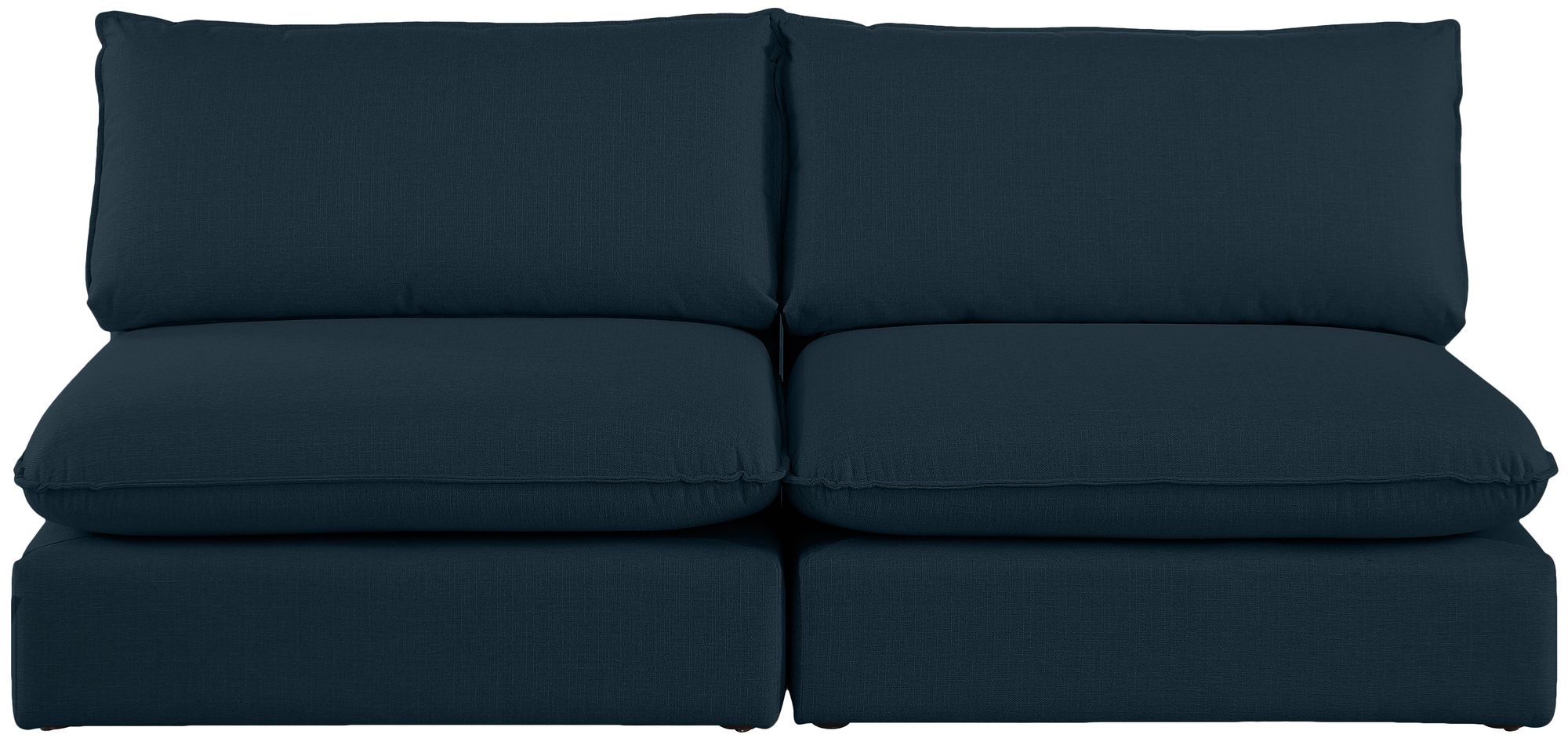 Mackenzie 80" Linen Armless Modular Sofa