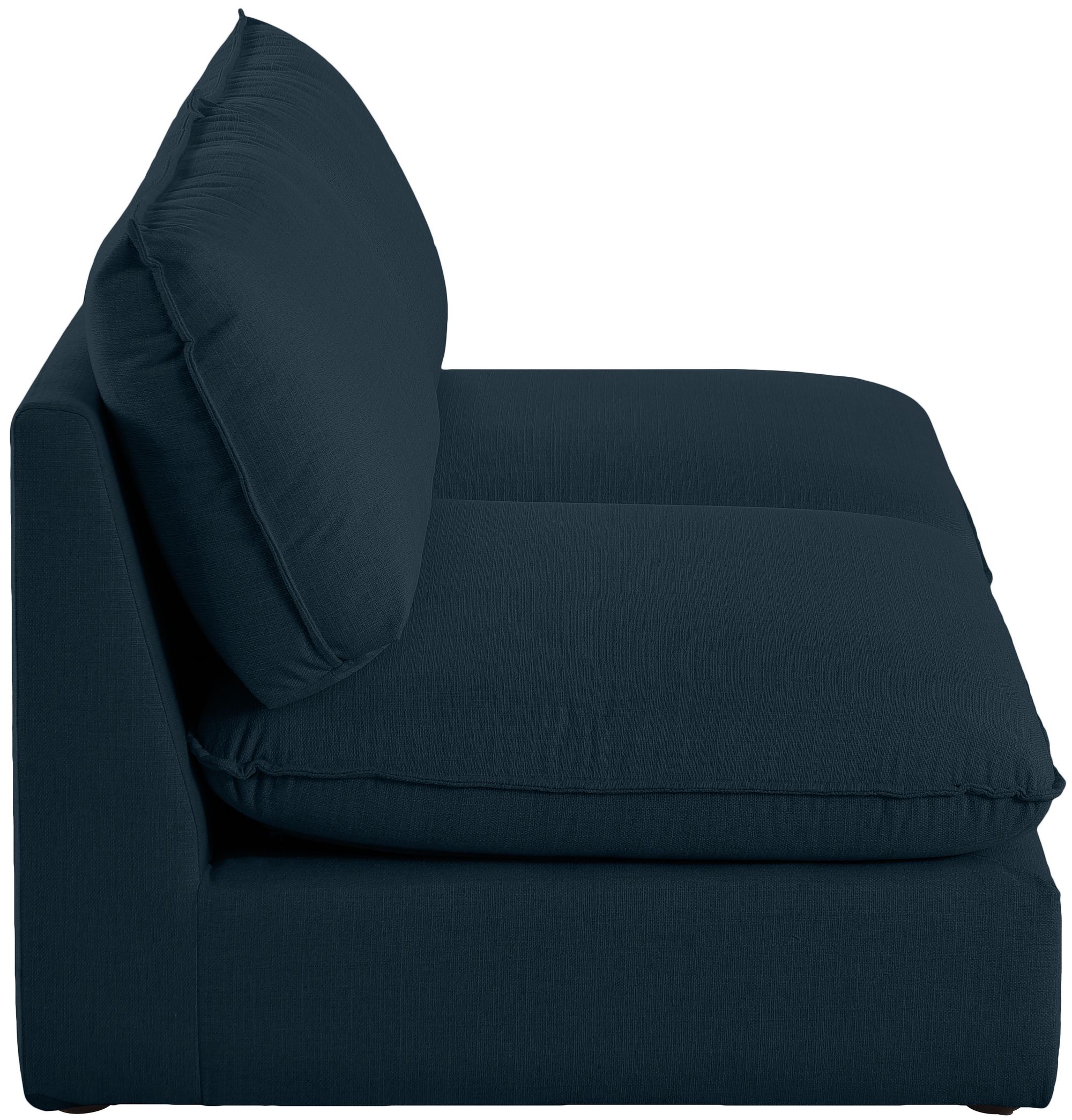 Mackenzie 80" Linen Armless Modular Sofa
