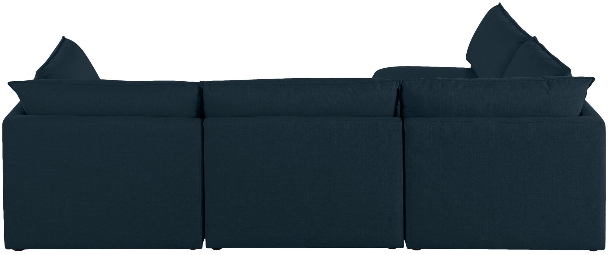 Mackenzie 120" 4-Piece Linen Modular Corner Sectional