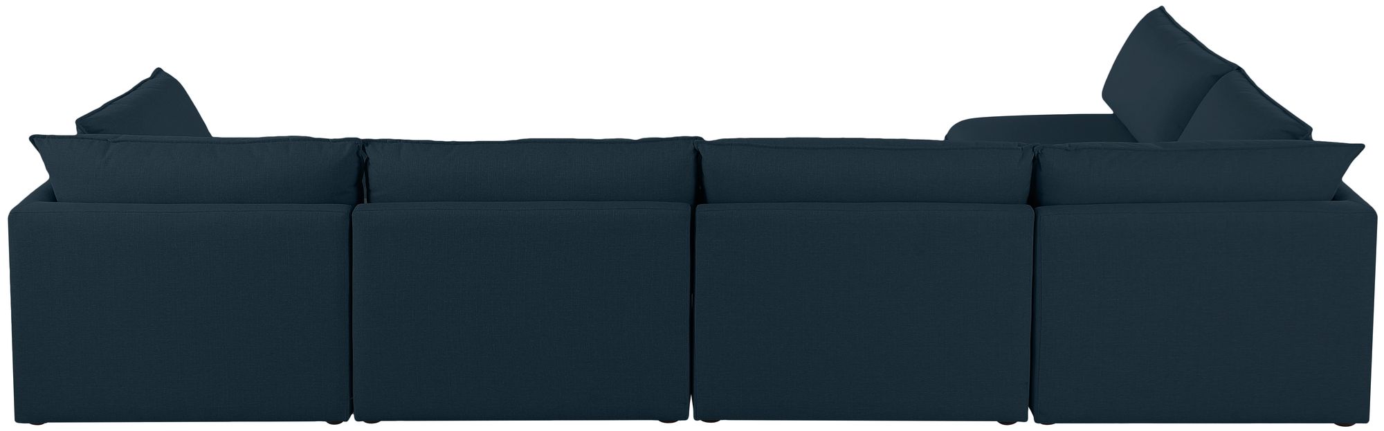 Mackenzie 160" 5-Piece Linen Modular Corner Sectional
