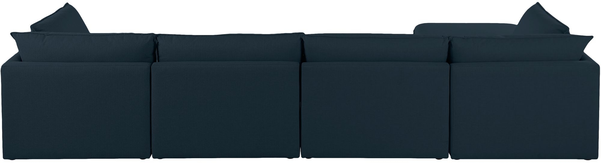Mackenzie 160" 5-Piece Linen Fabric Modular Sectional Sofa