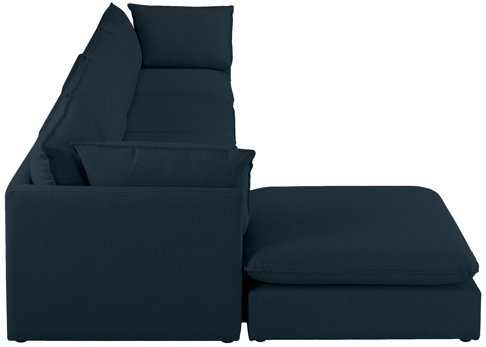 Mackenzie 160" 5-Piece Linen Modular Sectional