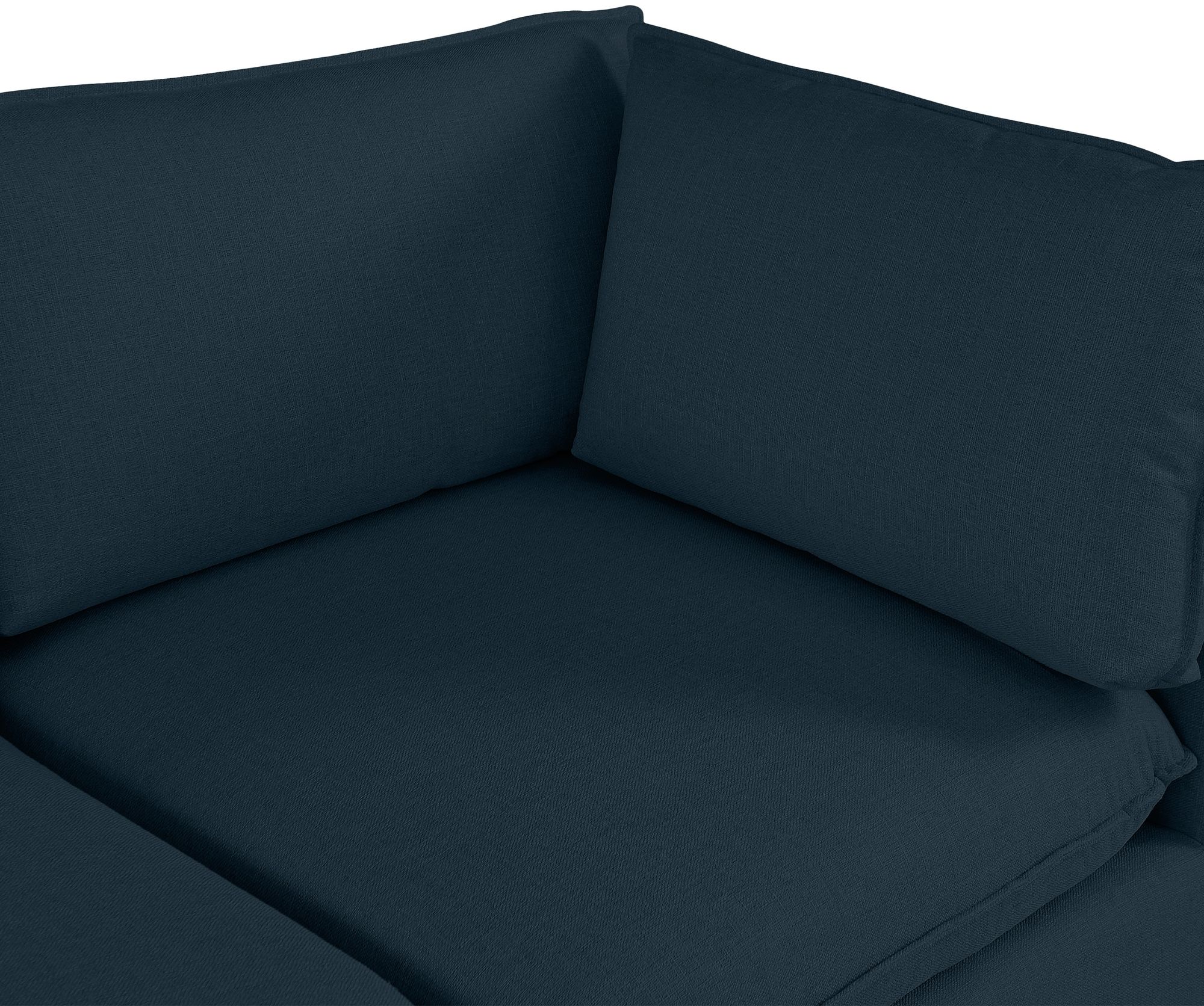 Mackenzie 120" 5-Piece Linen Modular Armless Sectional