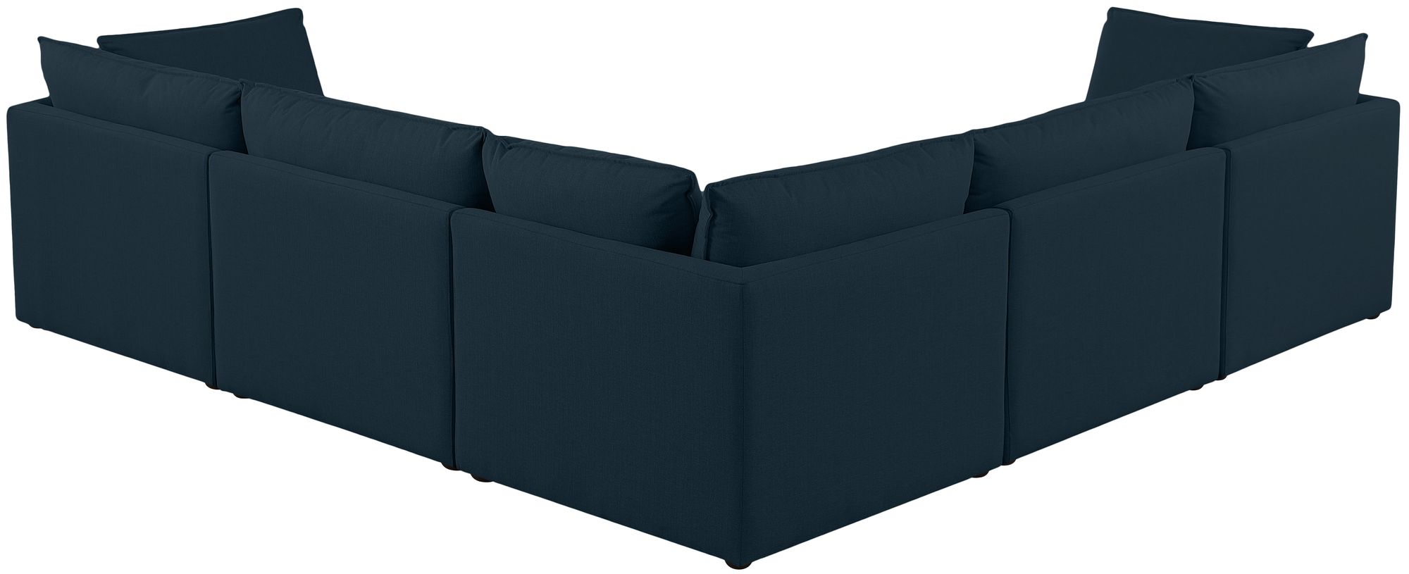 Mackenzie 120" 5-Piece Linen Modular Sectional