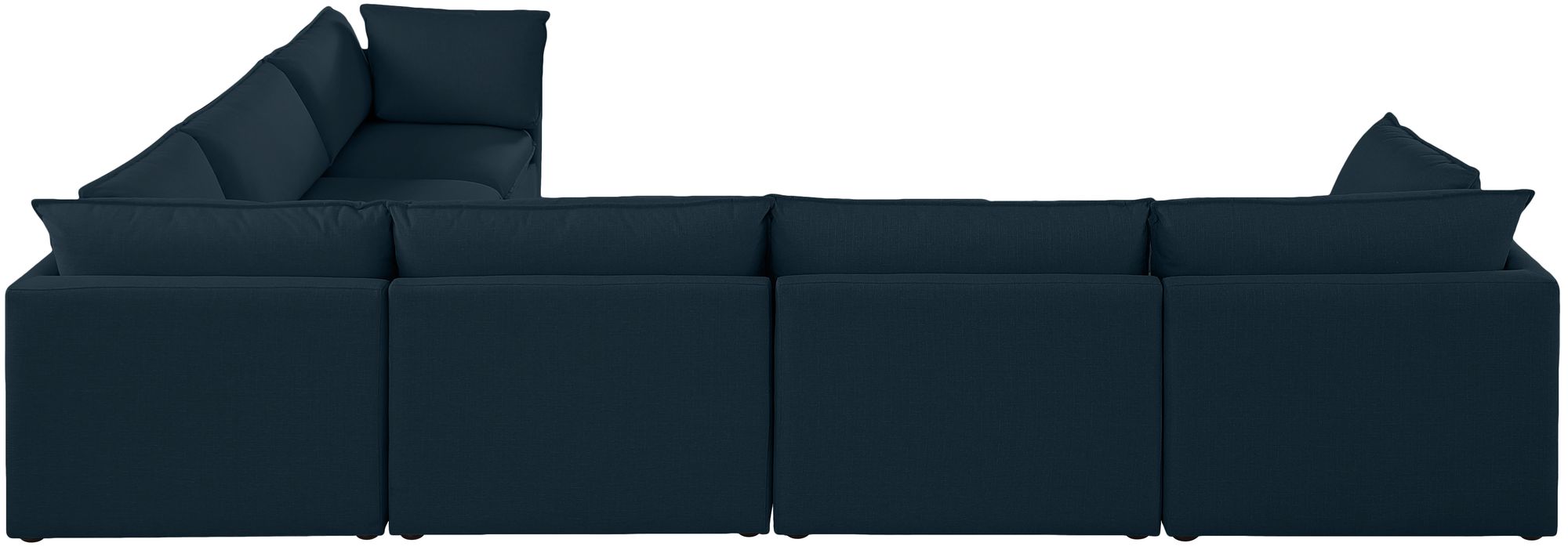 Mackenzie 160" 6-Piece Linen Modular Sectional