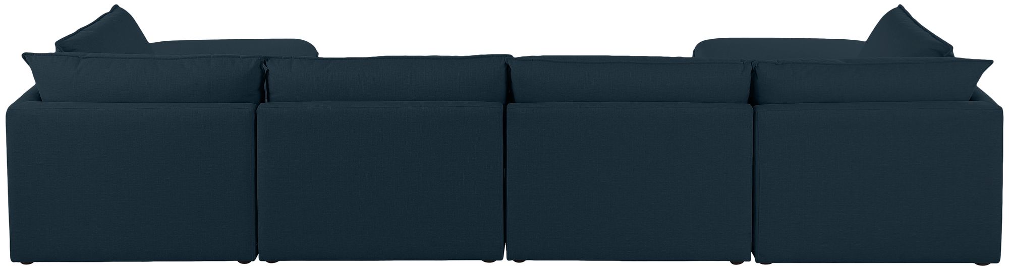 Mackenzie 160" 6-Piece Linen Modular U-Shape Sectional