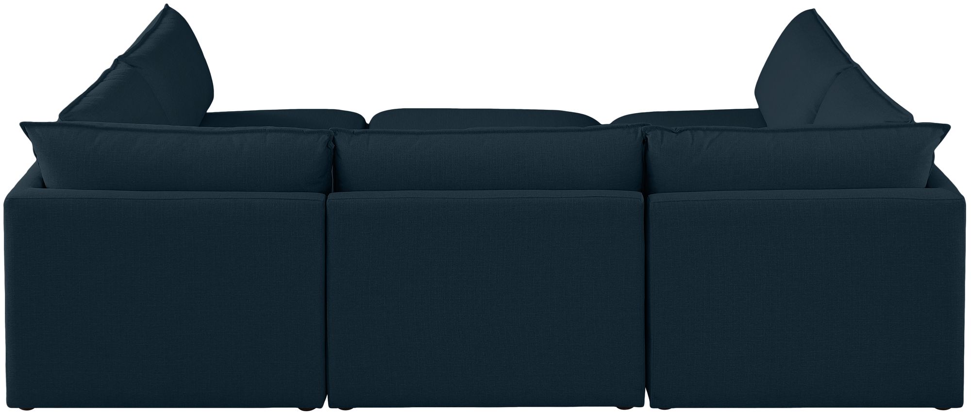 Mackenzie 120" 6-Piece Linen Modular Sectional