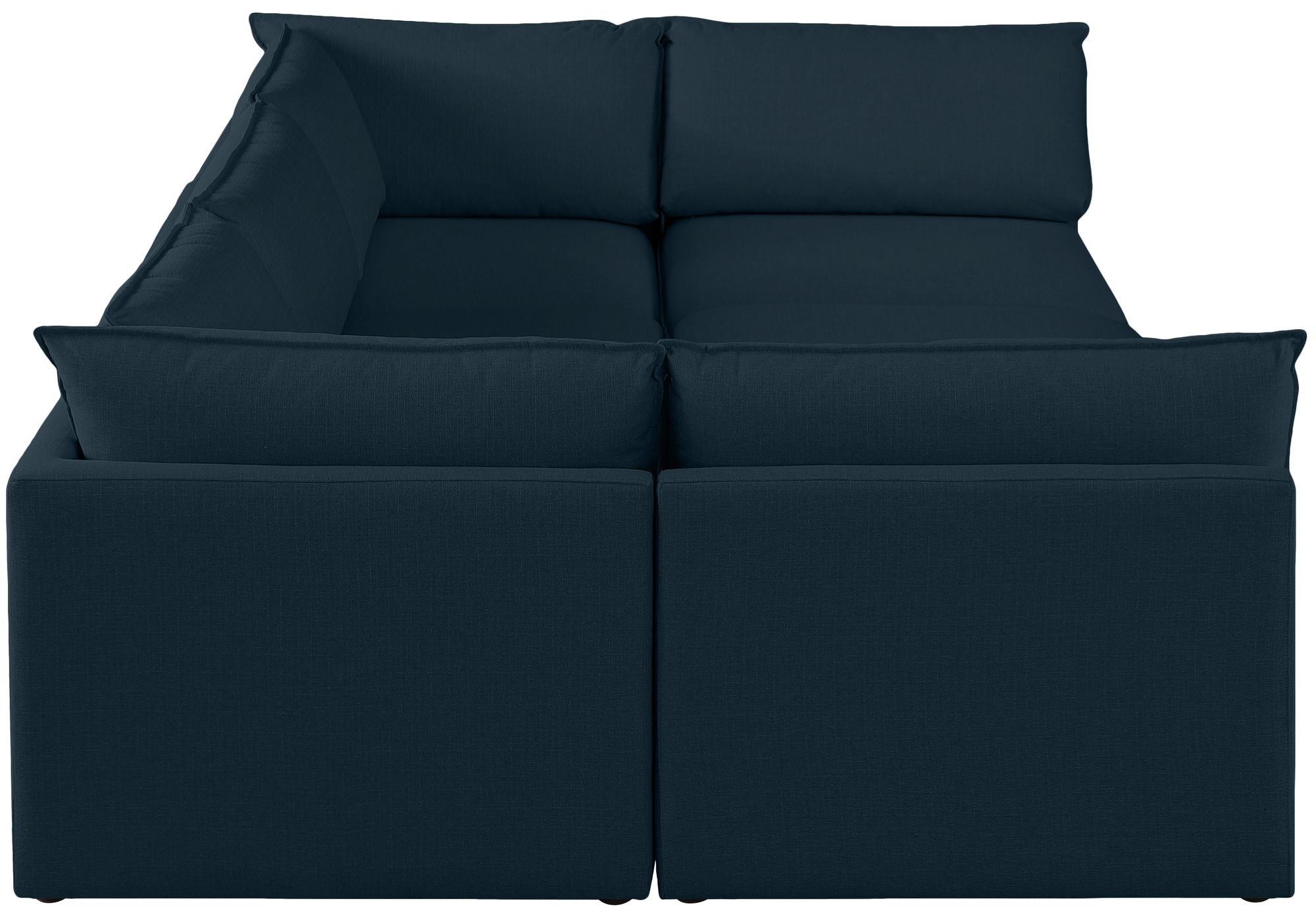 Mackenzie 120" 6-Piece Linen Modular Sectional