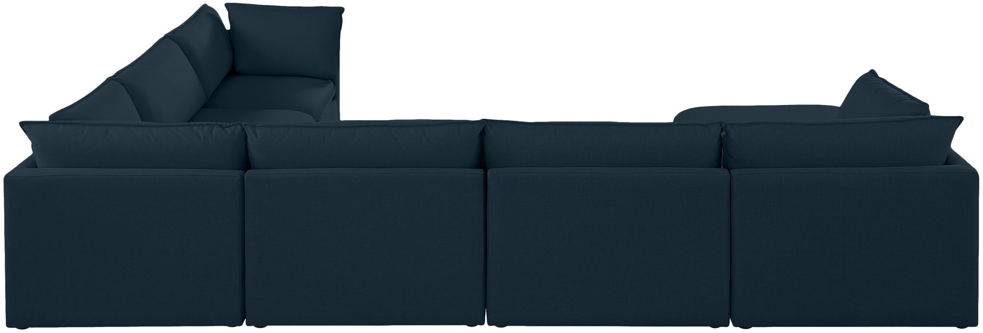 Mackenzie 160" 7-Piece Linen Modular Sectional