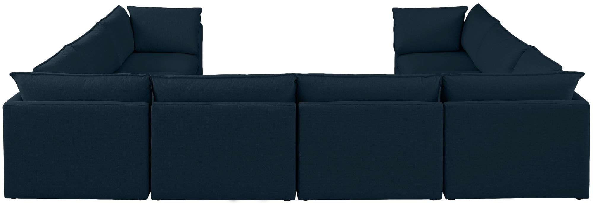 Mackenzie 160" 8-Piece Linen Modular Sectional