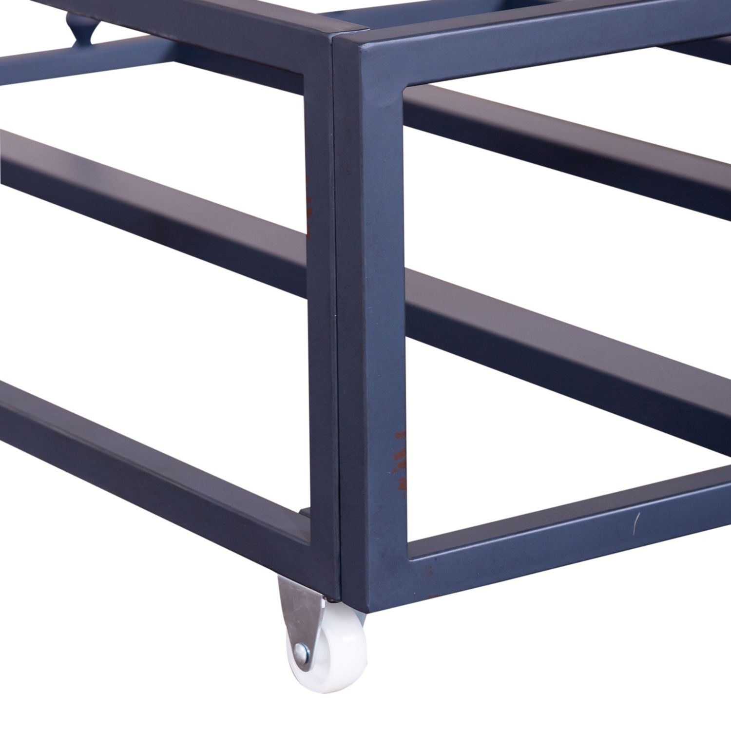 Vintage Twin Size Metal Bed Set with Trundle
