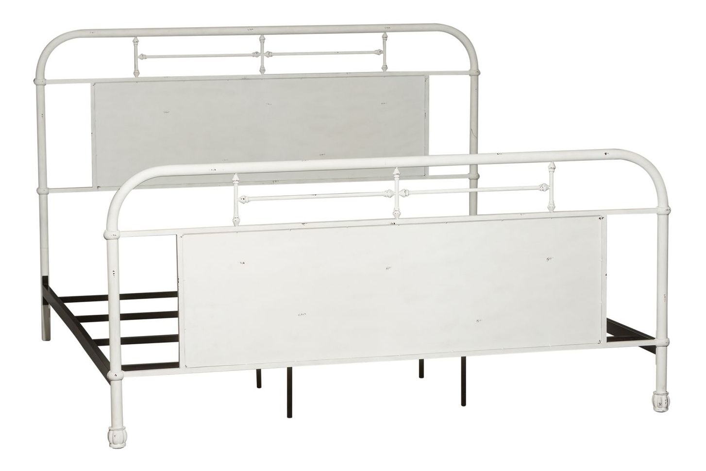 Vintage Series King Size Metal Bed