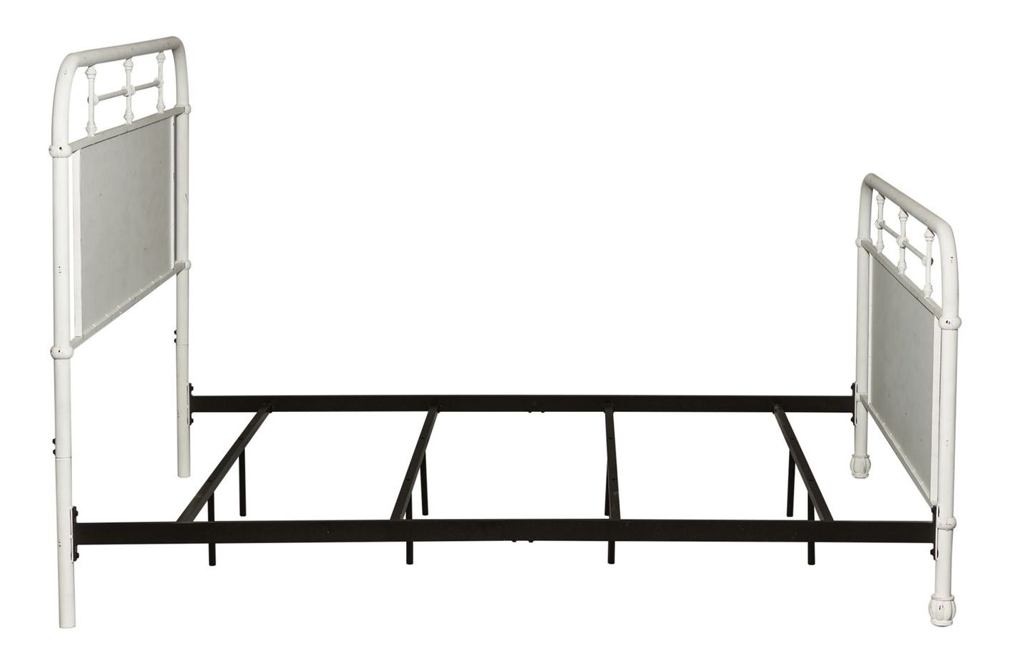 Vintage Series King Size Metal Bed