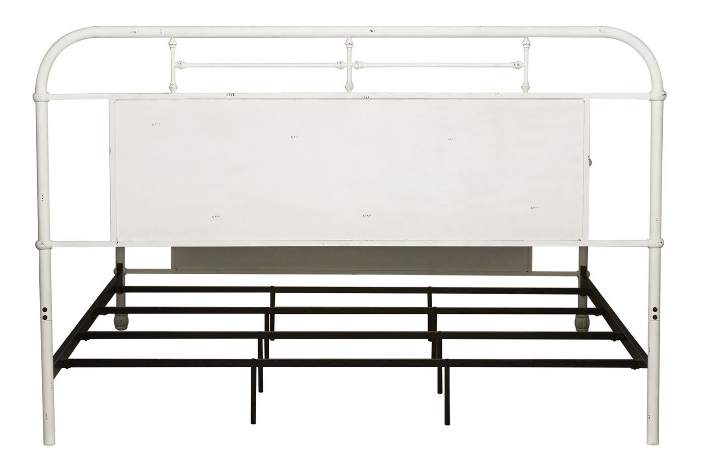 Vintage Series King Size Metal Bed