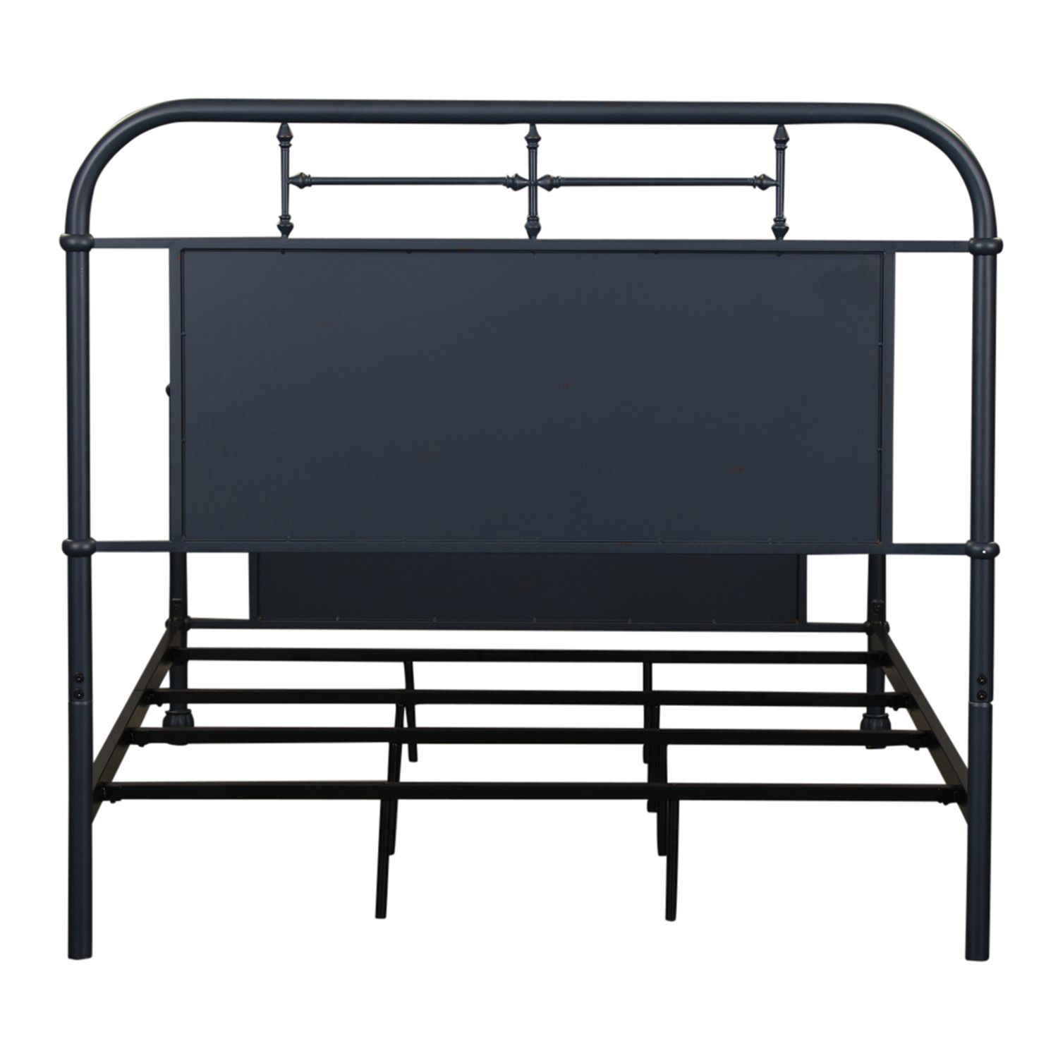 Vintage Series Full Size Metal Bed - Distressed Navy