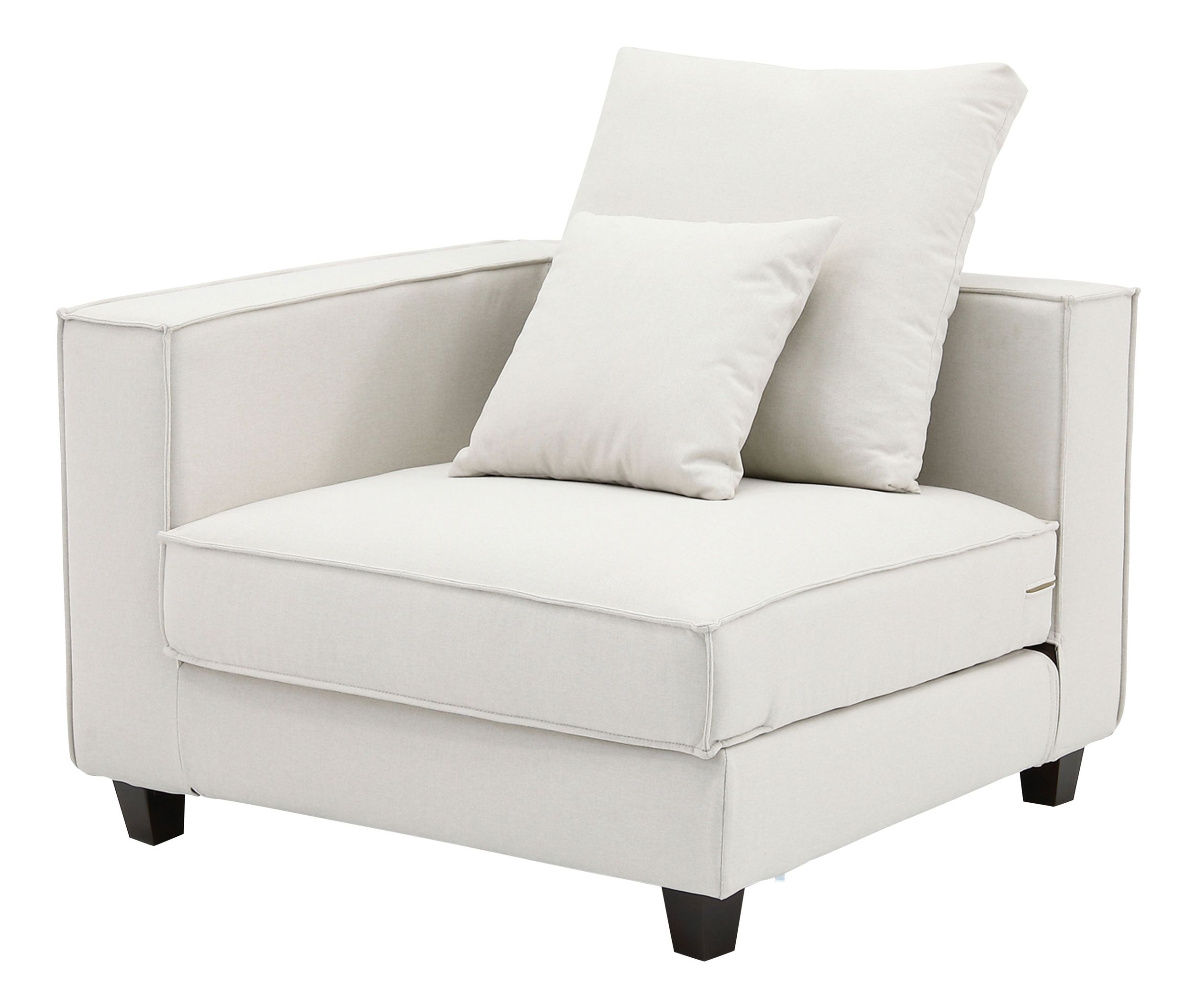 Apollo Luxury Linen Left Arm Sofa Chair