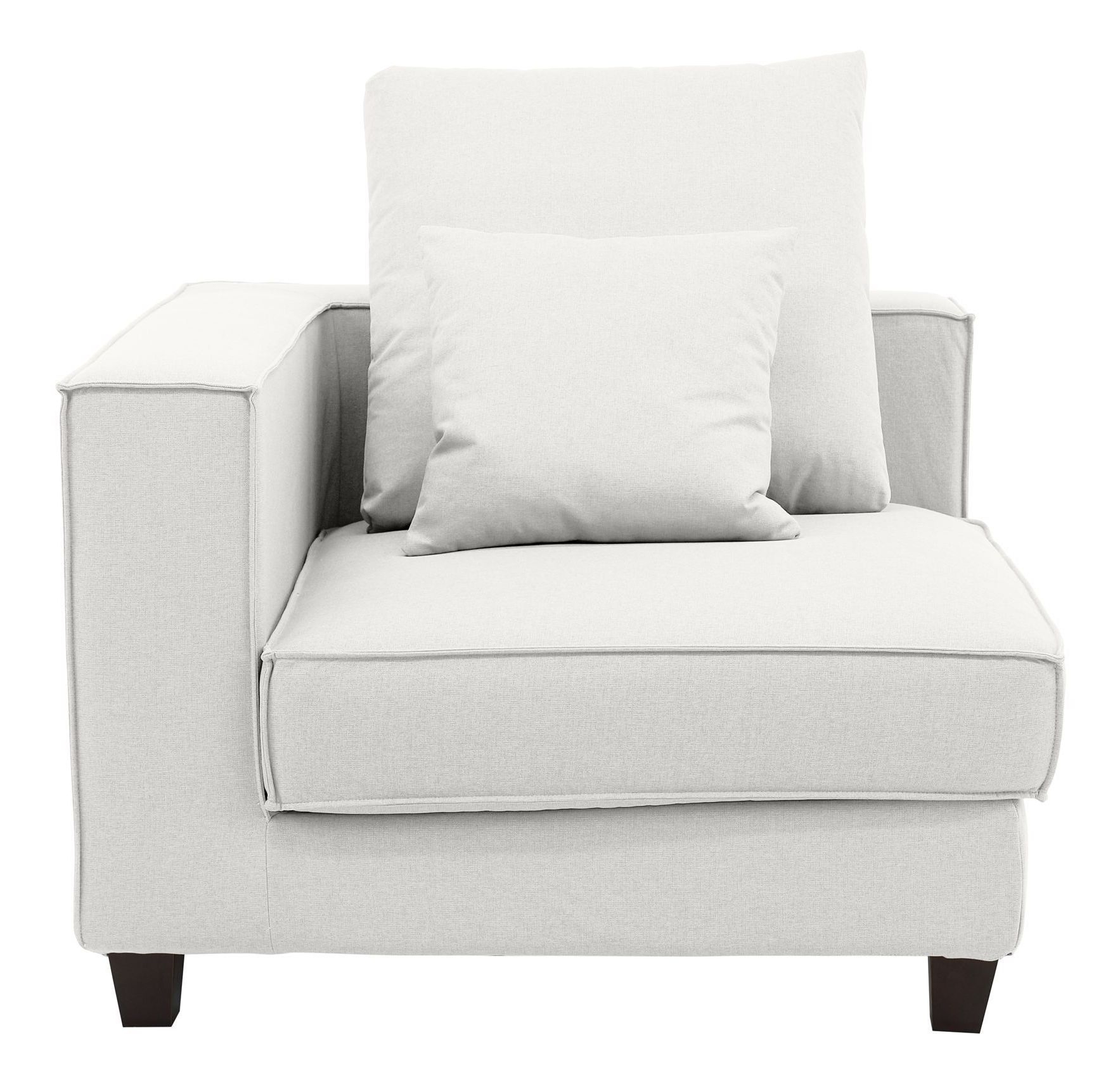 Apollo Luxury Linen Left Arm Sofa Chair