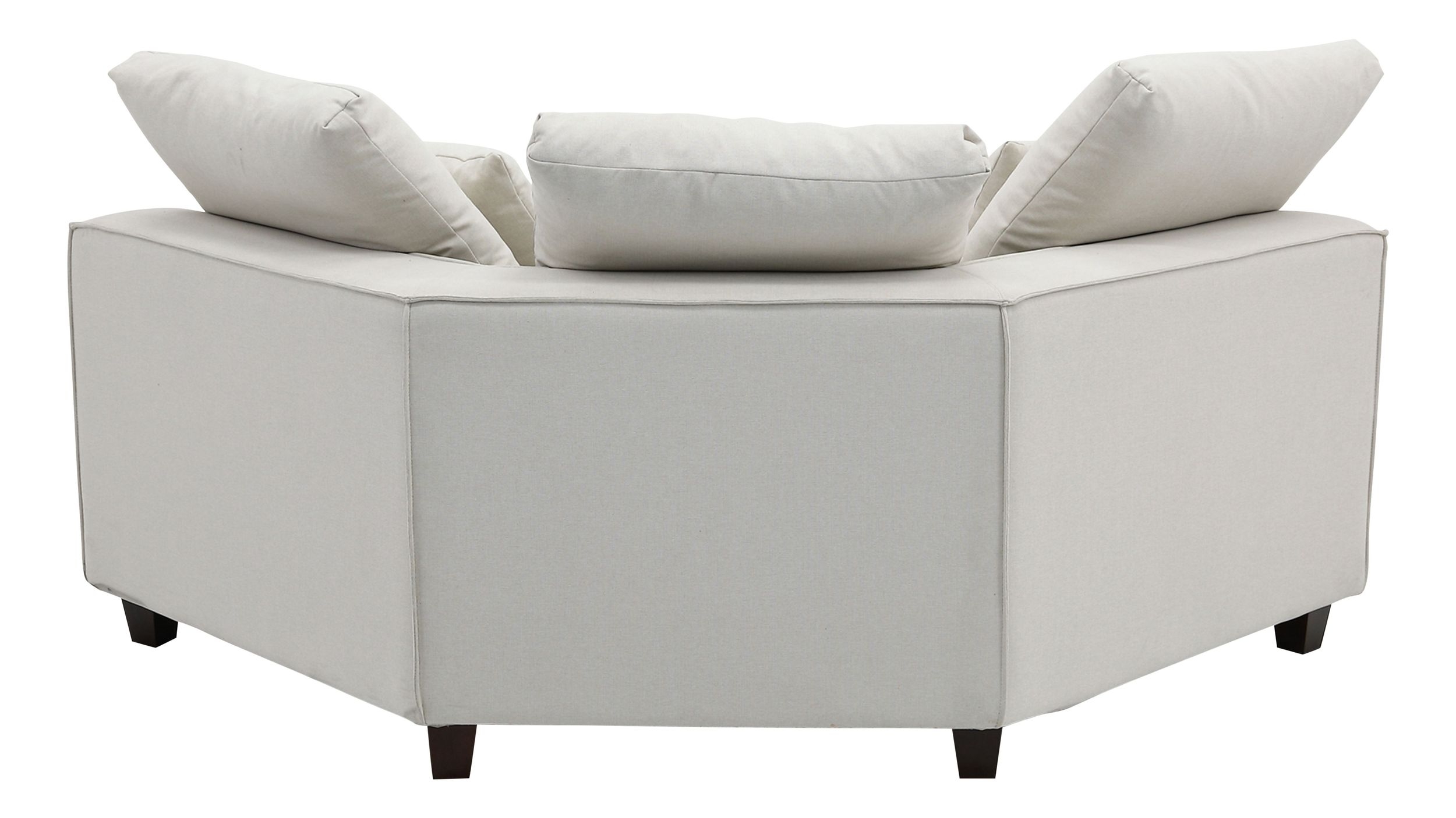 Apollo Luxury Linen Sofa Wedge