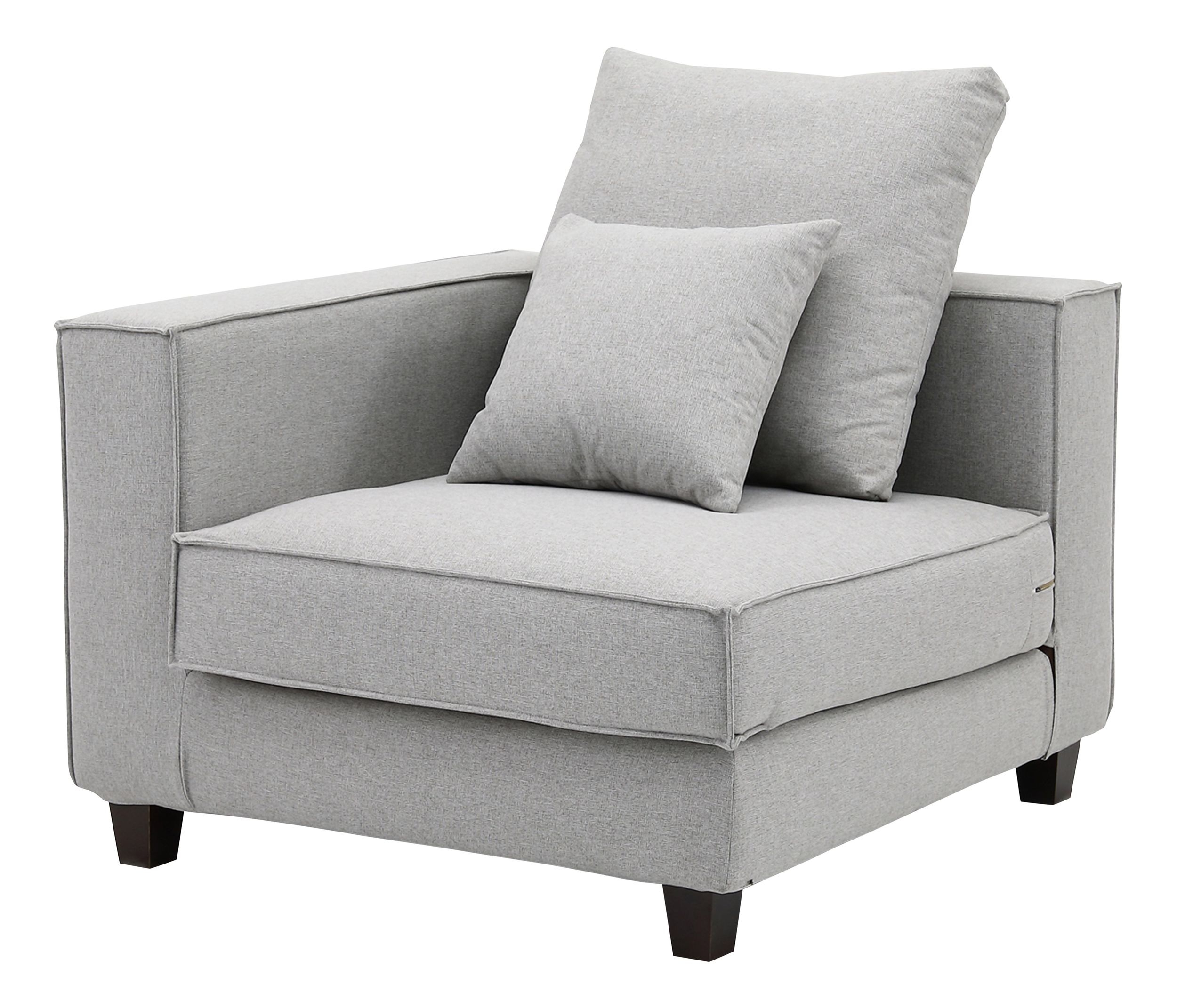 Apollo Luxury Linen Left Arm Sofa Chair