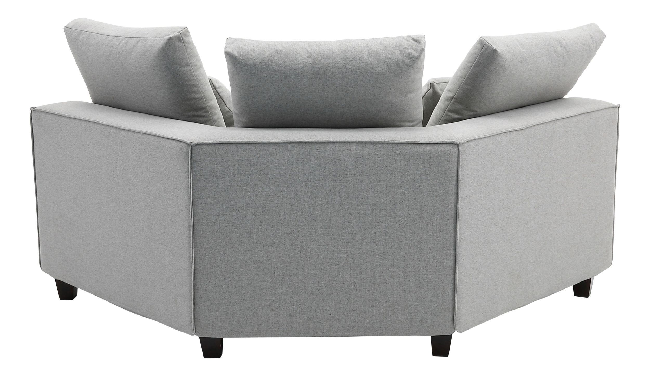 Apollo Luxury Linen Sofa Wedge