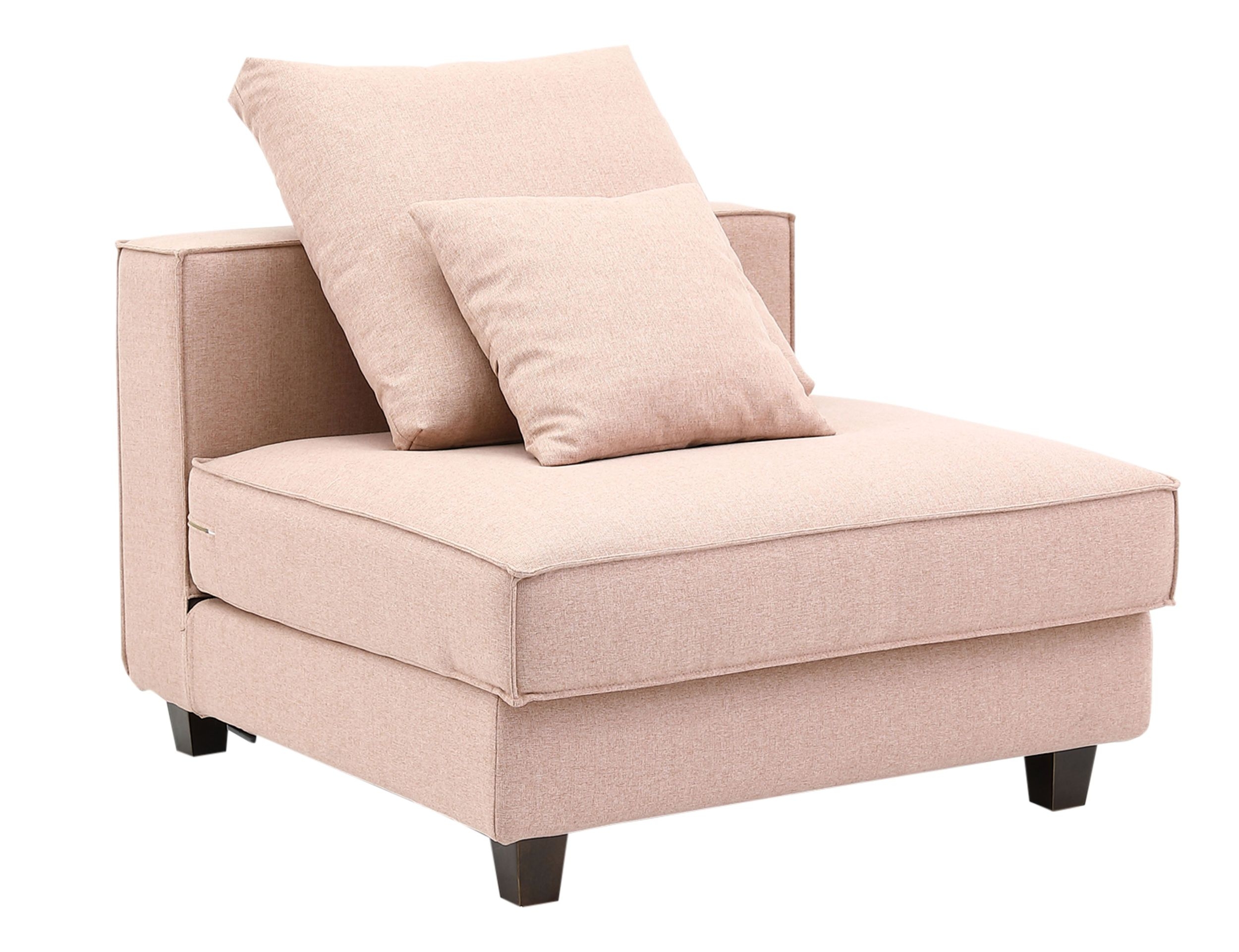 Apollo Luxury Linen Modular L-Shape 5-Piece Sectional Sofa Set with Ottoman