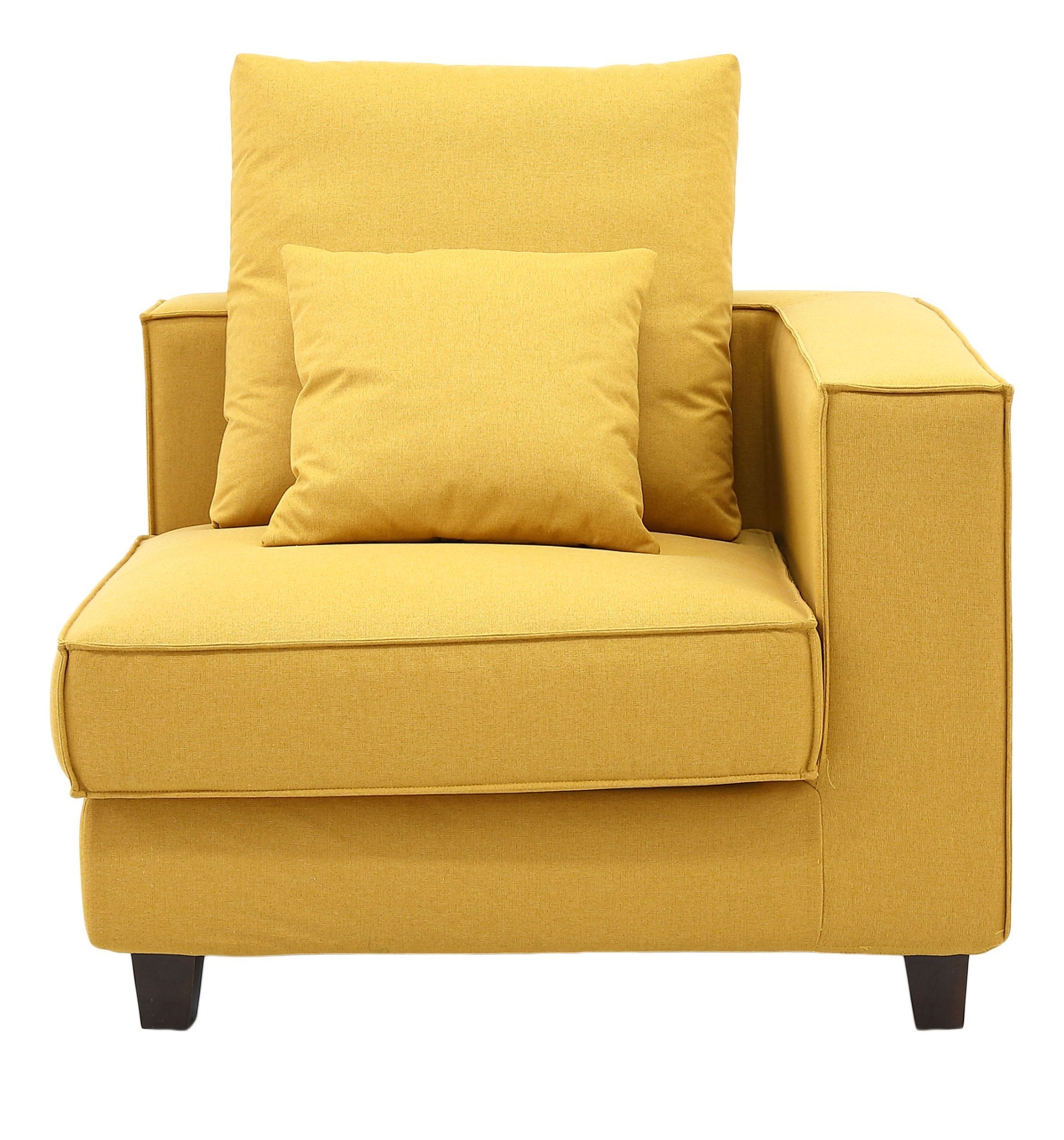 Apollo Luxury Linen Right Arm Sofa Chair