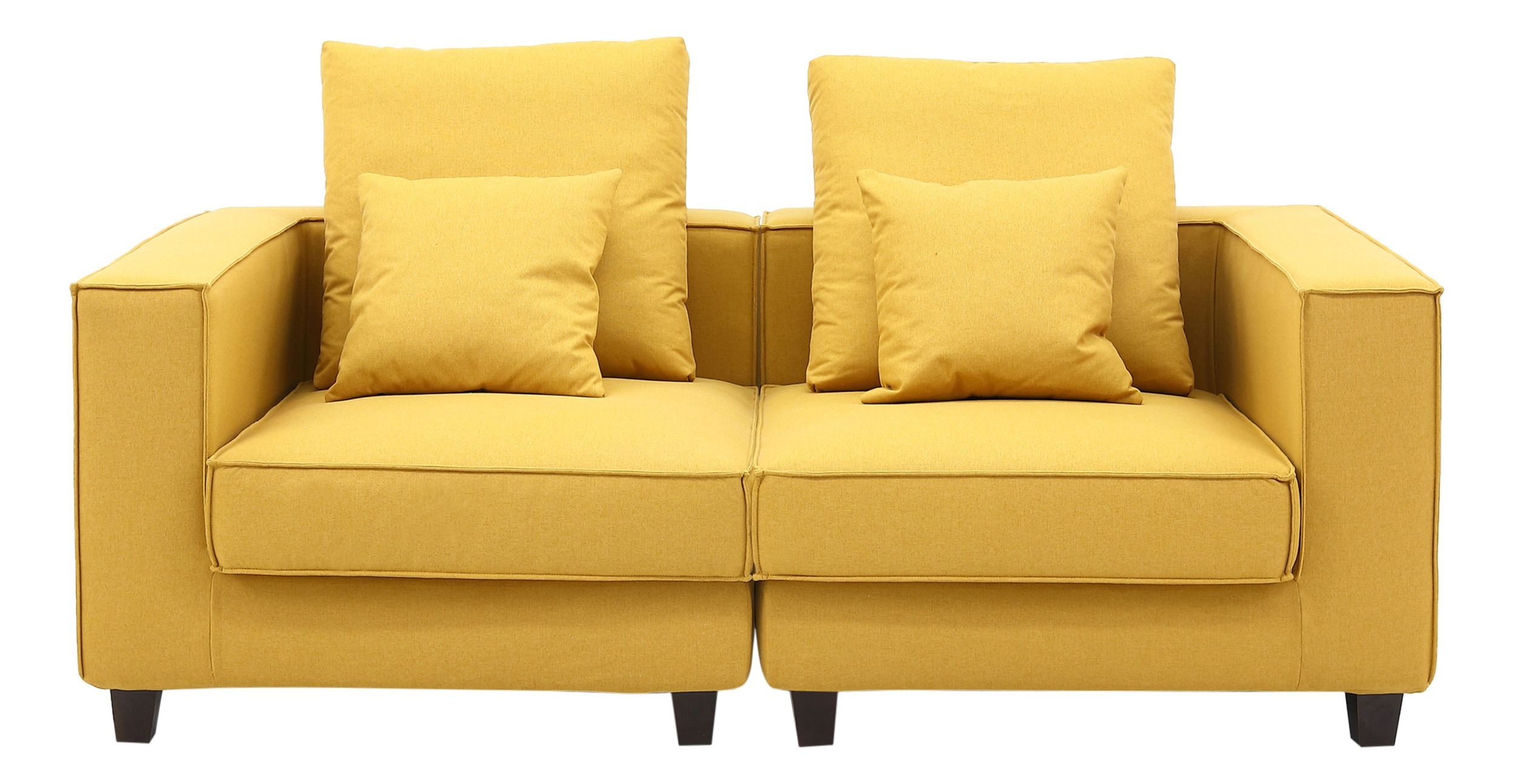 Apollo Luxury Linen Modular Loveseat Sofa