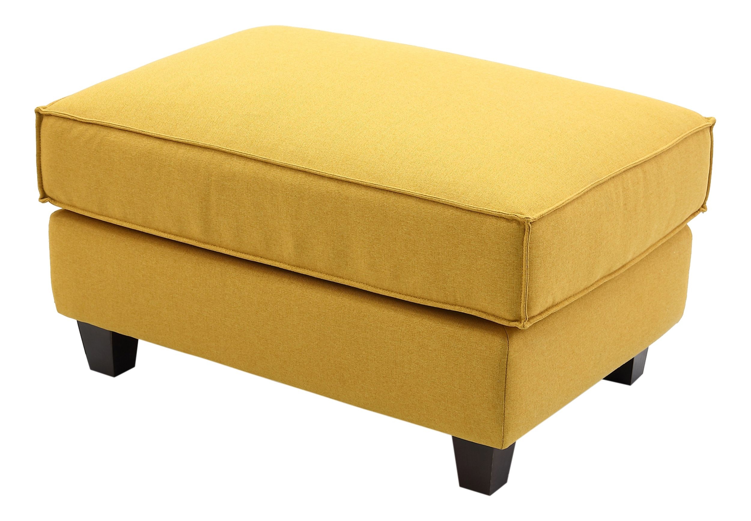 Apollo Luxury Linen Yellow 5-Piece Sectional Sofa Set