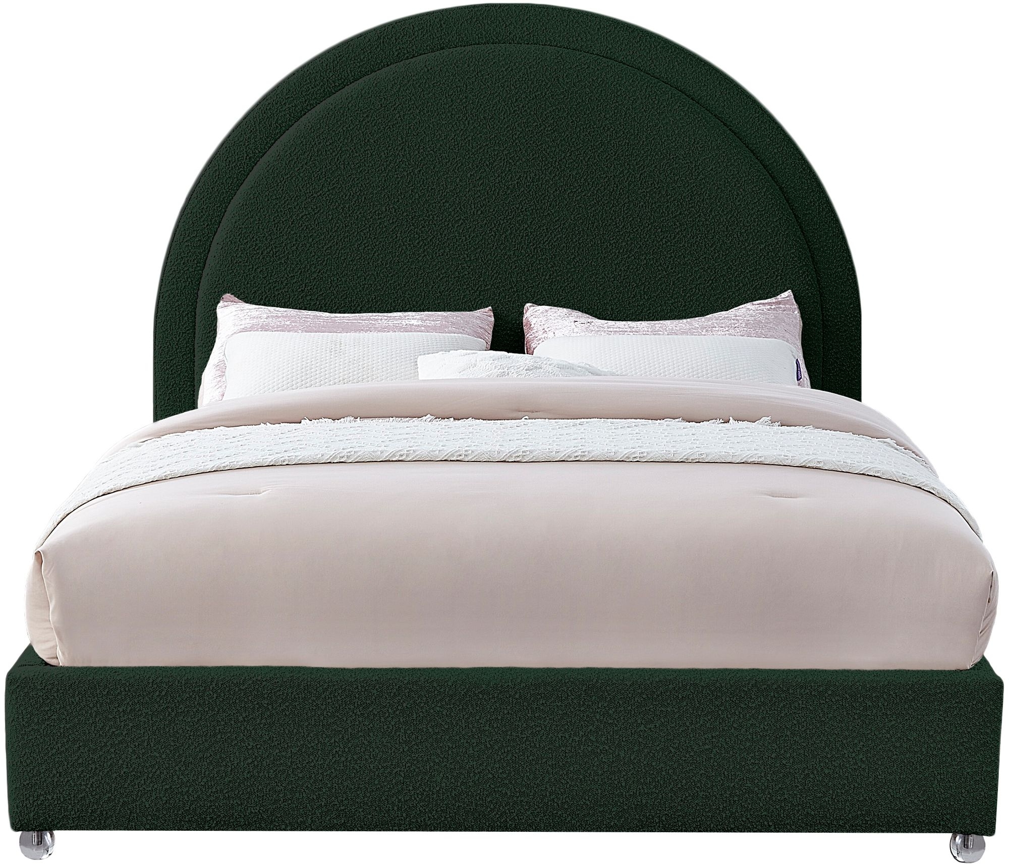Milo Boucle Fabric Bed