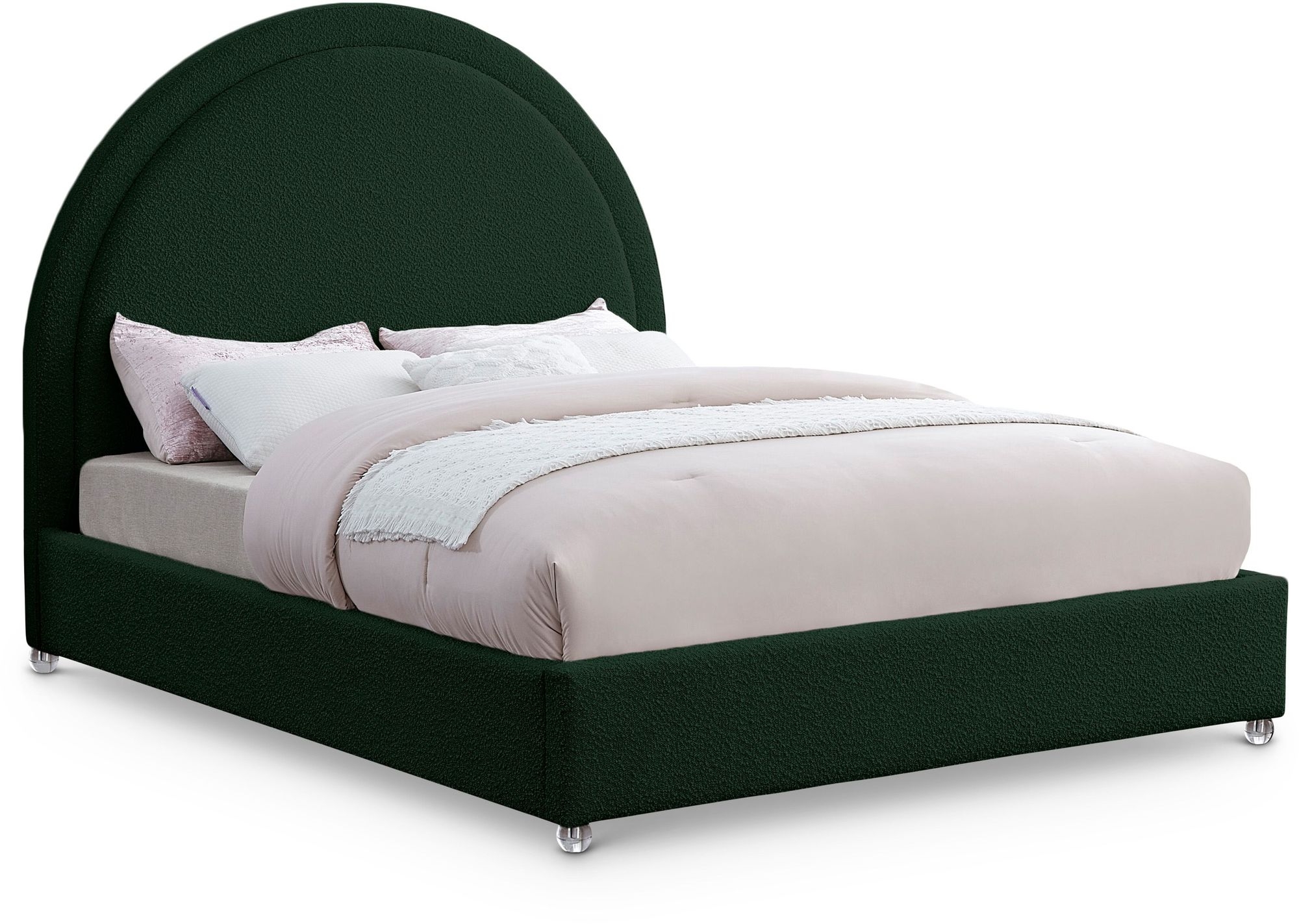 Milo Boucle Fabric Bed