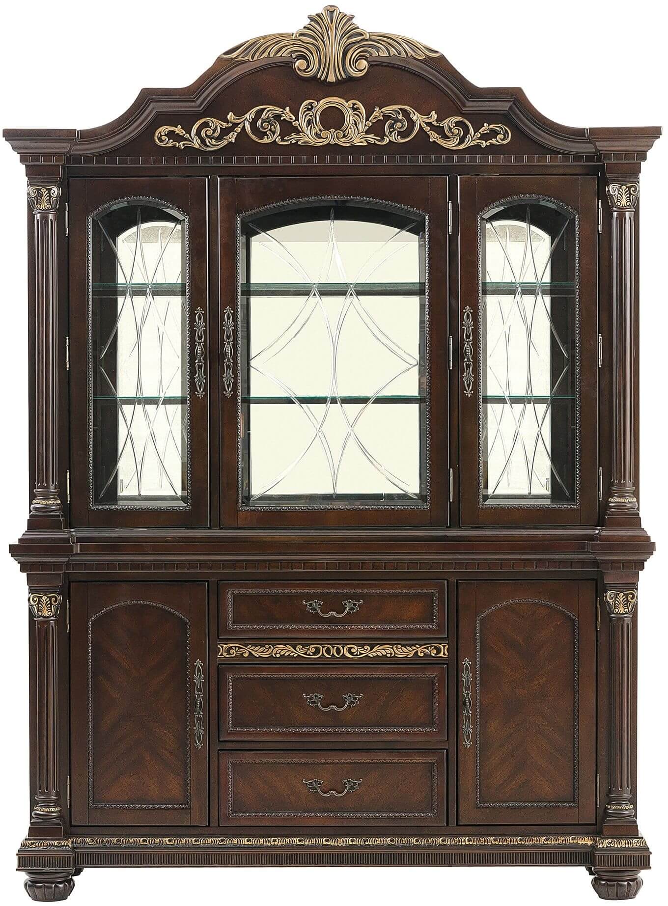 Russian Hill Classic Extendable Wood Veneer Dining Set