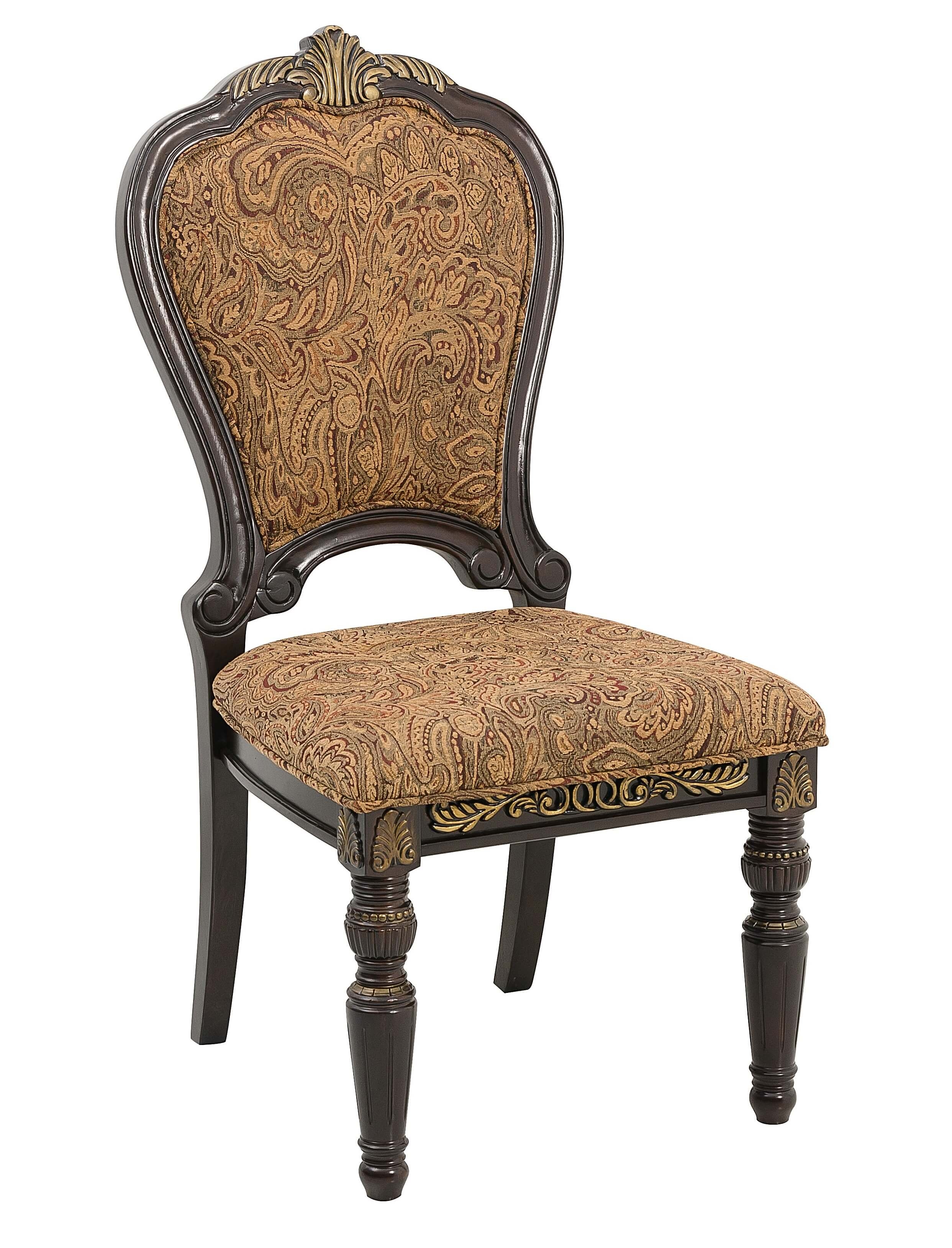 Russian Hill Classic Fabric/Wood Dining Chair - Thumbnail 2